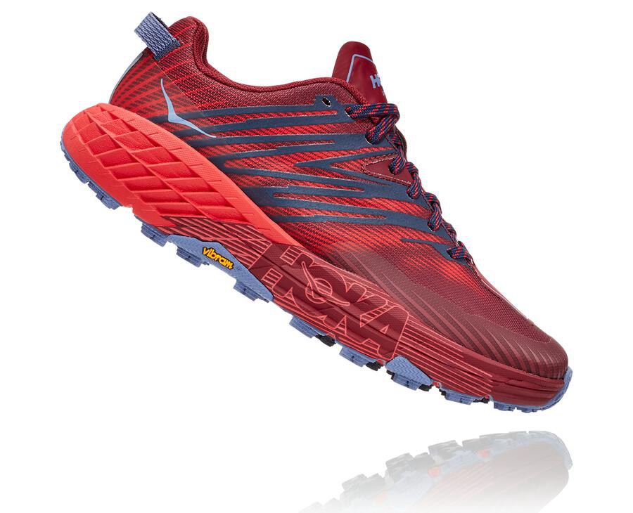 Hoka One One Spor Ayakkabı Kadın Kırmızı - Speedgoat 4 - HV2639781